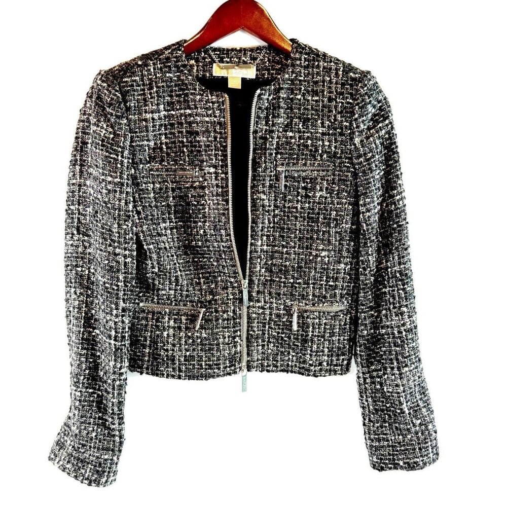 Michael-kors Men's Grey and Silver Jacket